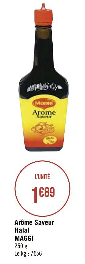 Promoties Arôme saveur halal maggi - MAGGI - Geldig van 06/04/2021 tot 18/04/2021 bij Géant Casino