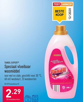 Promoties Speciaal vloeibaar wasmiddel - Tandil - Geldig van 12/04/2021 tot 23/04/2021 bij Aldi