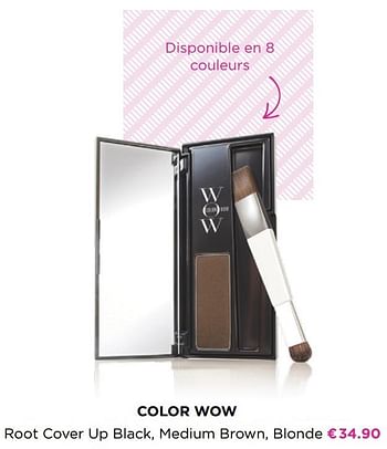 Promotions Color wow root cover up black, medium brown, blonde - Produit Maison - ICI PARIS XL - Valide de 05/04/2021 à 18/04/2021 chez ICI PARIS XL