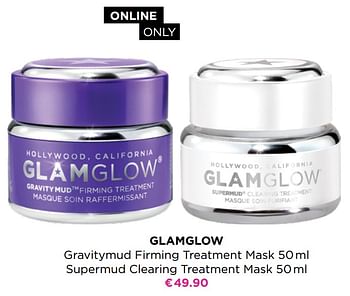 Promotions Glamglow gravitymud firming treatment mask supermud clearing treatment mask - Glamglow - Valide de 05/04/2021 à 18/04/2021 chez ICI PARIS XL