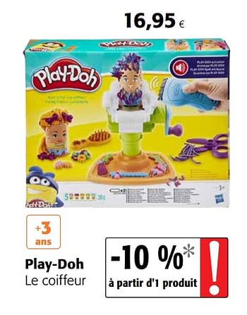 Promotions Play-doh le coiffeur - Hasbro - Valide de 07/04/2021 à 20/04/2021 chez Colruyt