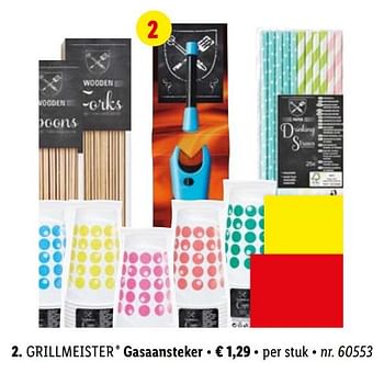 Promoties Gasaansteker - Grill Meister - Geldig van 19/04/2021 tot 24/04/2021 bij Lidl