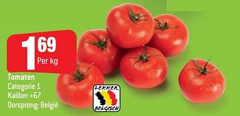 Promoties Tomaten - Huismerk - Smatch - Geldig van 14/04/2021 tot 20/04/2021 bij Smatch