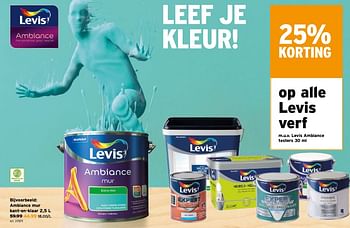 Promoties Ambiance mur kant-en-klaar - Levis - Geldig van 14/04/2021 tot 27/04/2021 bij Gamma