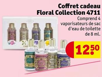 Promotions Coffret cadeau floral collection 4711 - 4711 - Valide de 13/04/2021 à 18/04/2021 chez Kruidvat