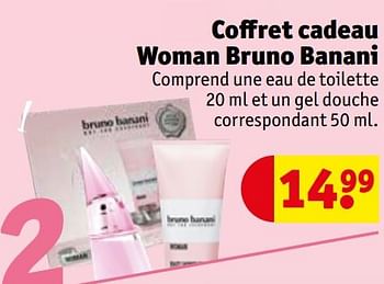Promoties Coffret cadeau woman bruno banani - Bruno Banani - Geldig van 13/04/2021 tot 18/04/2021 bij Kruidvat