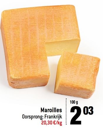 Promoties Maroilles - Maroilles - Geldig van 14/04/2021 tot 27/04/2021 bij Match