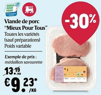 Promotions Viande de porc - Produit Maison - Delhaize - Valide de 15/04/2021 à 21/04/2021 chez Delhaize