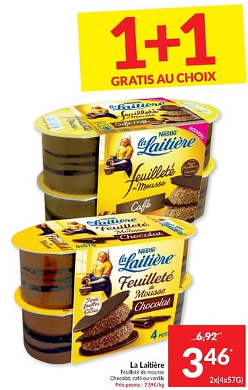 Promotions La laitière - Nestlé - Valide de 20/04/2021 à 25/04/2021 chez Intermarche