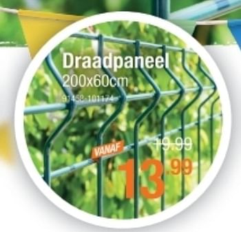 Promotions Draadpaneel - Produit maison - Cevo - Valide de 15/04/2021 à 05/05/2021 chez Cevo Market