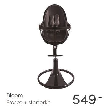 Promotions Bloom fresco + starterkit - Bloom - Valide de 18/04/2021 à 24/04/2021 chez Baby & Tiener Megastore