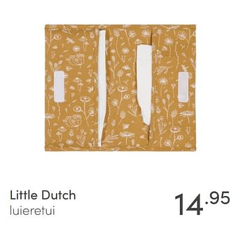 Promoties Little dutch luieretui - Little Dutch - Geldig van 18/04/2021 tot 24/04/2021 bij Baby & Tiener Megastore