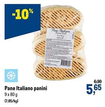 Promoties Pane italiano panini - Huismerk - Makro - Geldig van 21/04/2021 tot 04/05/2021 bij Makro