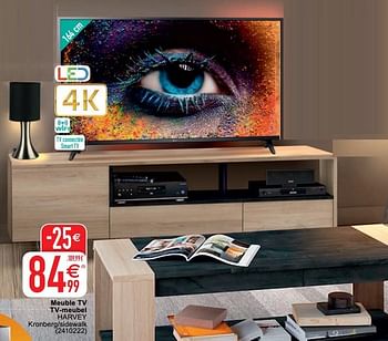 Promoties Tv-meubel harvey - Huismerk - Cora - Geldig van 20/04/2021 tot 03/05/2021 bij Cora
