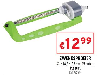 Promoties Zwenksproeier - Huismerk - Trafic  - Geldig van 21/04/2021 tot 25/04/2021 bij Trafic