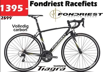 Promoties Fondriest racefiets - Fondriest - Geldig van 18/02/2021 tot 30/10/2022 bij Itek