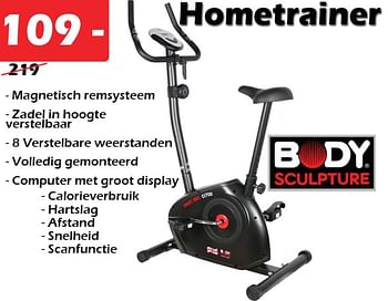 Promoties Hometrainer - Body Sculpture - Geldig van 18/02/2021 tot 30/10/2022 bij Itek