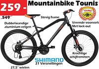 Mountainbike tounis-Tounis