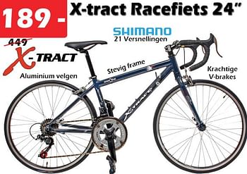 Promoties X-tract racefiets 24 - X-tract - Geldig van 18/02/2021 tot 30/10/2022 bij Itek