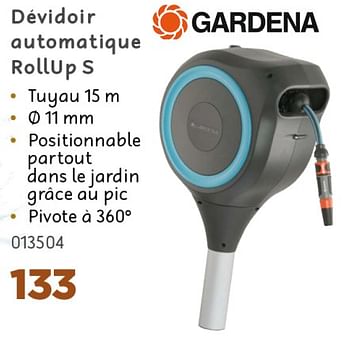 Promotions Dévidoir automatique roll up s - Gardena - Valide de 02/04/2021 à 30/06/2021 chez Mr. Bricolage
