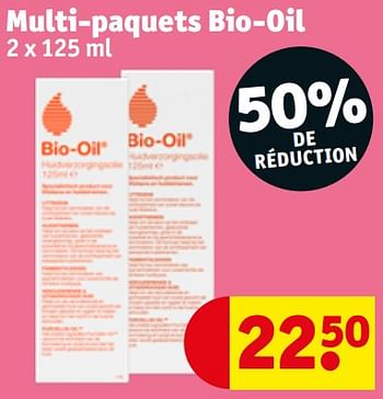 Promotions Multi-paquets bio-oil - Bio-Oil - Valide de 20/04/2021 à 02/05/2021 chez Kruidvat