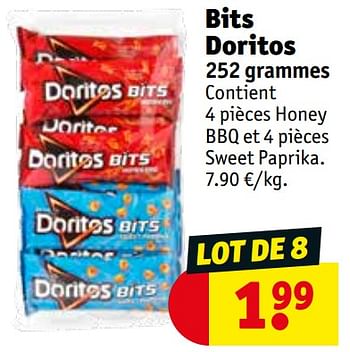 Promotions Bits doritos - Doritos - Valide de 20/04/2021 à 02/05/2021 chez Kruidvat
