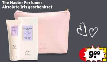 Promoties The master perfumer absolute iris geschenkset - The Master Perfumer - Geldig van 20/04/2021 tot 02/05/2021 bij Kruidvat