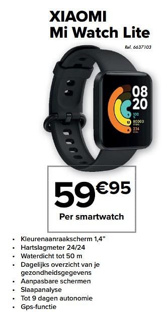 Xiaomi discount smartwatch carrefour