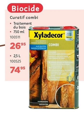Promotions Curatif combi - Xyladecor - Valide de 02/04/2021 à 30/06/2021 chez Mr. Bricolage