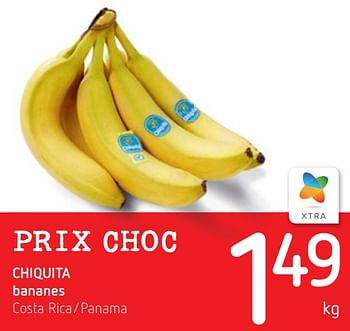 Promotions Chiquita bananes - Chiquita - Valide de 22/04/2021 à 05/05/2021 chez Spar (Colruytgroup)