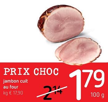 Promotions Jambon cuit au four - Produit Maison - Spar Retail - Valide de 22/04/2021 à 05/05/2021 chez Spar (Colruytgroup)
