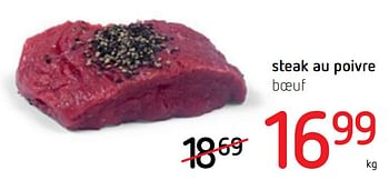 Promotions Steak au poivre - Produit Maison - Spar Retail - Valide de 22/04/2021 à 05/05/2021 chez Spar (Colruytgroup)