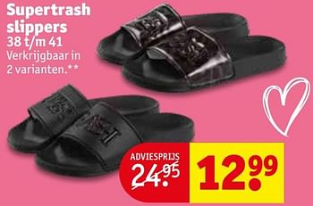 slippers - Promotie bij Kruidvat