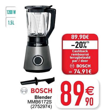 Bosch Blender MMB6172S 