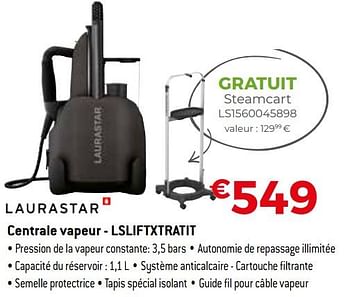 Promotions Laurastar centrale vapeur - lsliftxtratit - Laurastar - Valide de 25/04/2021 à 31/05/2021 chez Exellent