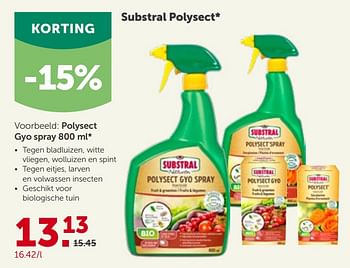 Promoties Substral polysect - Substral - Geldig van 28/04/2021 tot 08/05/2021 bij Aveve