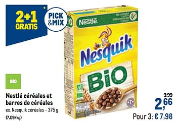 Promotions Nesquik céréales - Nesquik - Valide de 05/05/2021 à 18/05/2021 chez Makro