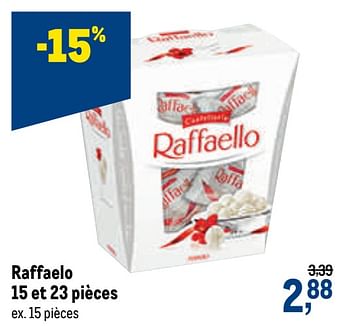 Promotions Raffaelo - Ferrero - Valide de 05/05/2021 à 18/05/2021 chez Makro