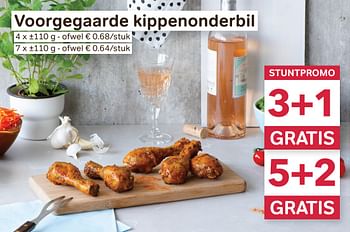 Promoties Voorgegaarde kippenonderbil - Huismerk - Bon'Ap - Geldig van 28/04/2021 tot 11/05/2021 bij Bon'Ap