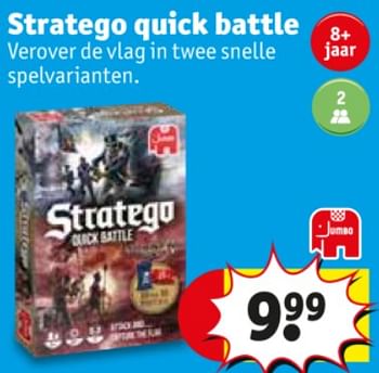 Promoties Stratego quick battle - Jumbo - Geldig van 04/05/2021 tot 16/05/2021 bij Kruidvat