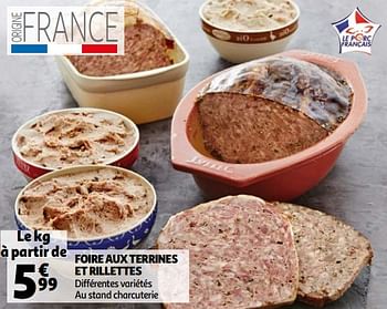 Promotions Foire aux terrines et rillettes - Produit Maison - Auchan Ronq - Valide de 05/05/2021 à 11/05/2021 chez Auchan Ronq