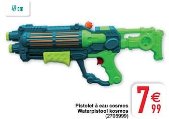 Promotions Pistolet à eau cosmos waterpistool kosmos - Produit maison - Cora - Valide de 04/05/2021 à 17/05/2021 chez Cora