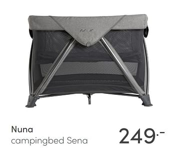 Promotions Nuna campingbed sena - Nuna - Valide de 02/05/2021 à 08/05/2021 chez Baby & Tiener Megastore
