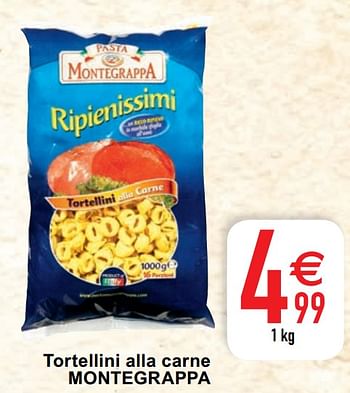 Promoties Tortellini alla carne montegrappa - Montegrappa - Geldig van 04/05/2021 tot 10/05/2021 bij Cora