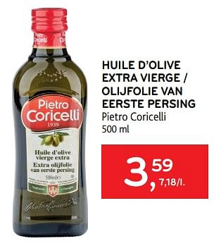 Promotions Huile d`olive extra vierge pietro coricelli - Pietro Coricelli - Valide de 05/05/2021 à 18/05/2021 chez Alvo