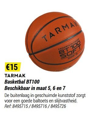 Promotions Basketbal bt100 - Tarmak - Valide de 01/05/2021 à 31/12/2021 chez Decathlon