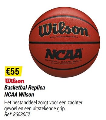Promoties Basketbal replica ncaa wilson - Wilson - Geldig van 01/05/2021 tot 31/12/2021 bij Decathlon