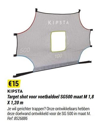 Promoties Target shot voor voetbaldoel sg500 - Kipsta - Geldig van 01/05/2021 tot 31/12/2021 bij Decathlon