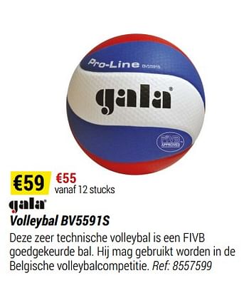 Promoties Volleybal bv5591s - Gala - Geldig van 01/05/2021 tot 31/12/2021 bij Decathlon
