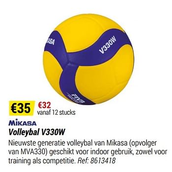 Promoties Volleybal v330w - Mikasa - Geldig van 01/05/2021 tot 31/12/2021 bij Decathlon